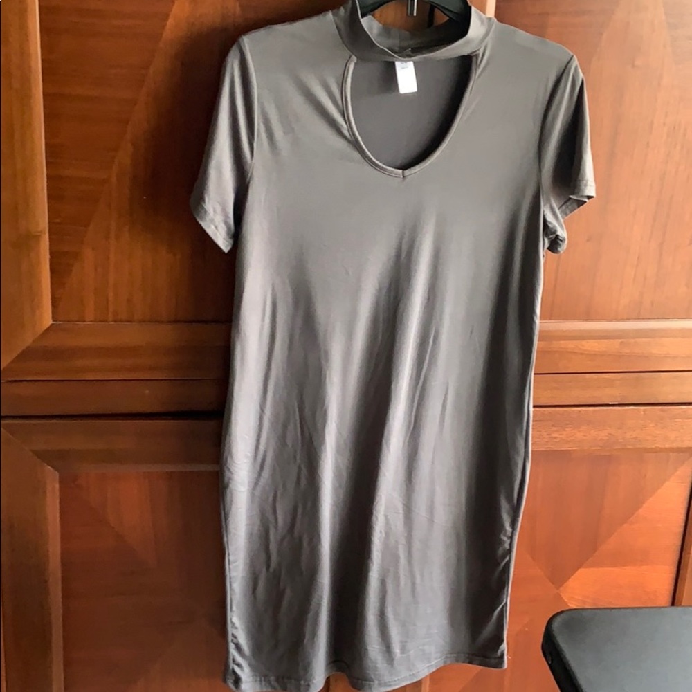 Light long t shirt dress